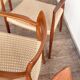 Chaises de Salle à Manger Danoises  Modèle 57 en Teck, Niels O. Møller,  JL Mollers, Ensemble de 6