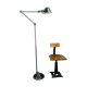 Floor lamp brushed jielde 3 arms of jeans louis domecq france 1960