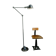 Floor lamp brushed jielde 3 arms of jeans louis domecq france 1960
