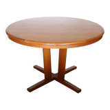 Extendable round table, teak, 1960