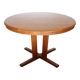 Extendable round table, teak, 1960