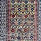 Tapis ancien caucasien chirwan 105x165 cm