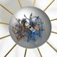 Very nice large 12-armed Mid Century Modern Brass Sputnik ceiling lamp