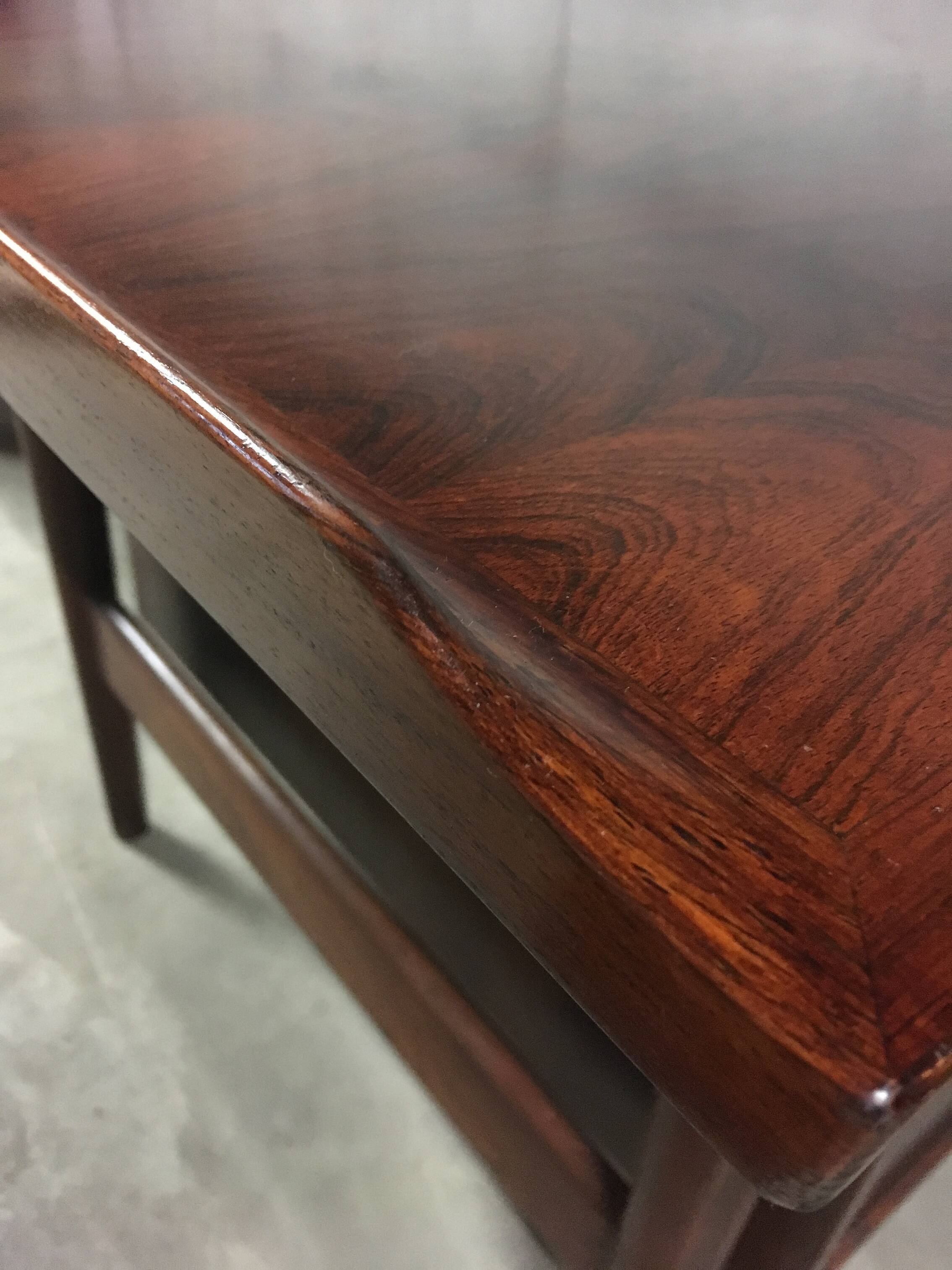 Executive desk in rosewood by Arne Vodder for Sibast Møbler