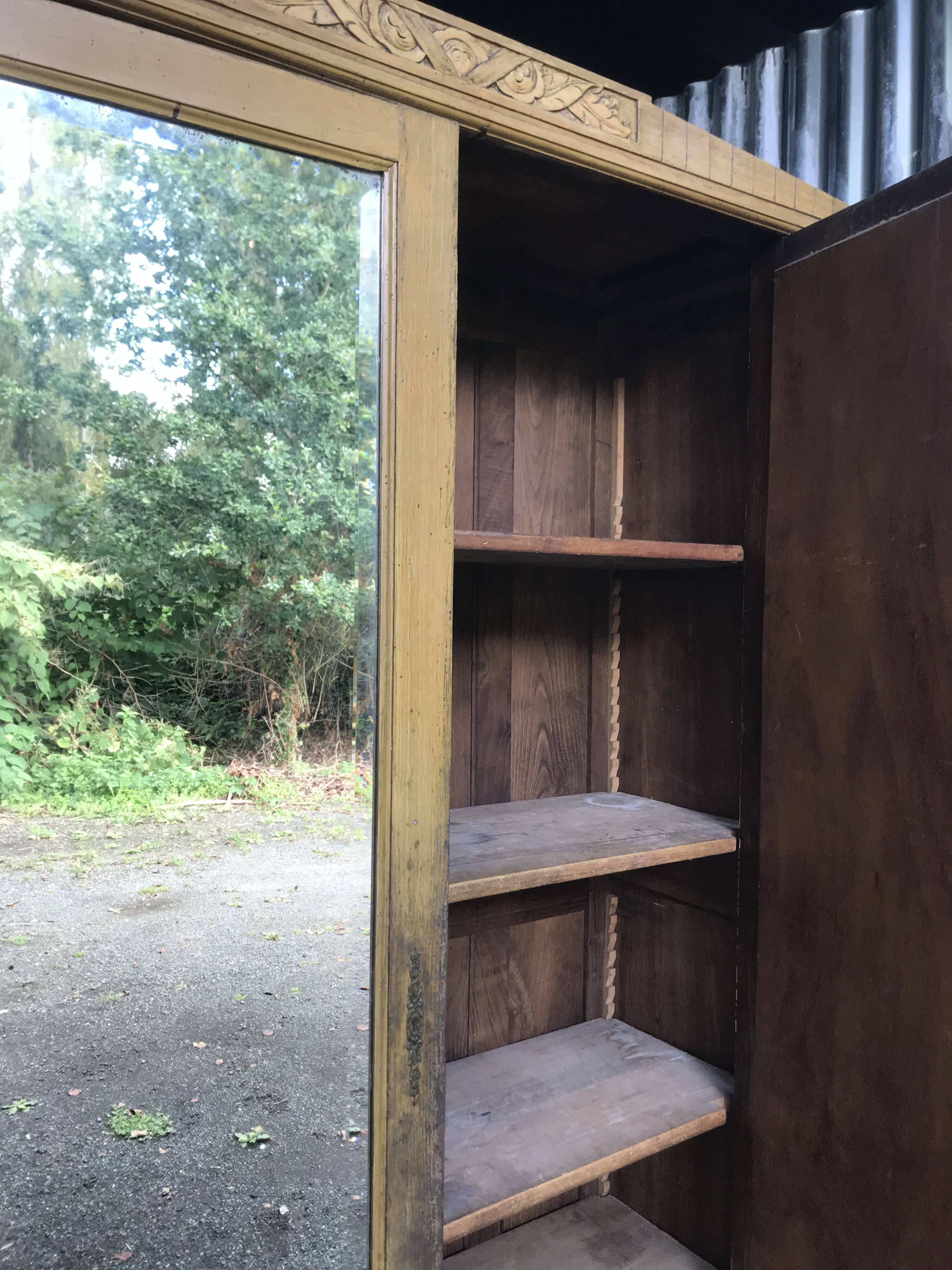 Old Art Deco style wardrobe