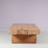 1970s Brutalist style coffee table from the Netherlands
