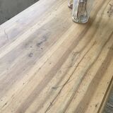 2m walnut drapery farm table
