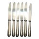 Set of 6 small silver-plated Navy knives from Ercuis
