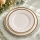 Wedgwood Clio – Set of 2 fine Bone China plates – Ang