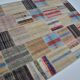 Vintage Anatolian Oushak Patchwork Rug sku 3040