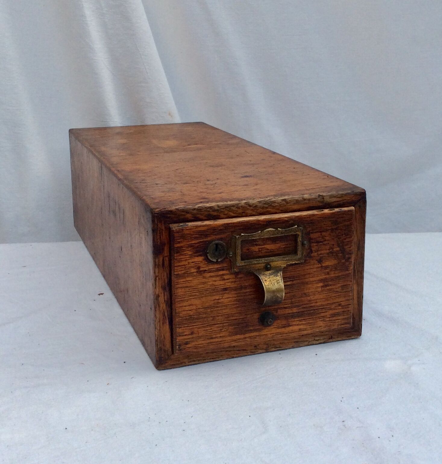 Old drawer with sea army file
