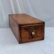Old drawer with sea army file