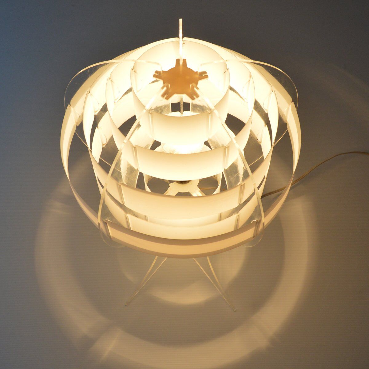 Danish table lamp by Flemming Brylle - Preben Jacobsen vintage 1960s