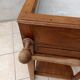 Walnut vanity unit