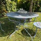Salon de jardin en fer forgé