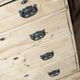 Commode anglaise antique en pin massif