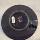 Litron cup porcelain from limoges legle blue from the oven and fine gold a464