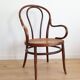 Fauteuil Thonet en bois courbé et cannage