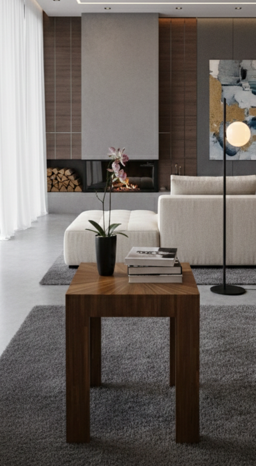 Wood marquetry table Benoît Cazes 2023 - Art Deco reissue JM Frank