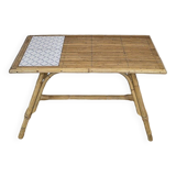 Rattan coffee table