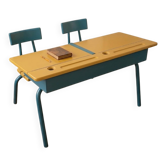 Bureau d'écolier Vintage restauré