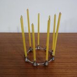 Silver-Plated Brass Candleholder by Jens Quistgaard, 1960s