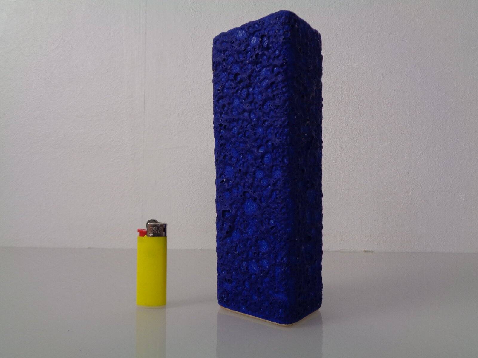 Purple and Blue Studio Ceramic Vase, Germany, 1960s