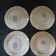 4 antique deep plates in ironstone