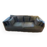 Gray linen sofa 3/4 seater