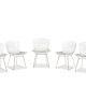 Harry Bertoia for Knoll. Set of 5 chairs. 1970s.