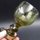 Lot of 8 glasses of wine or water - bubbling glass year 1970