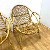 Set of 3 Retro Armchairs with Table, Alan Fuchs, 1960s, Czechoslovakia