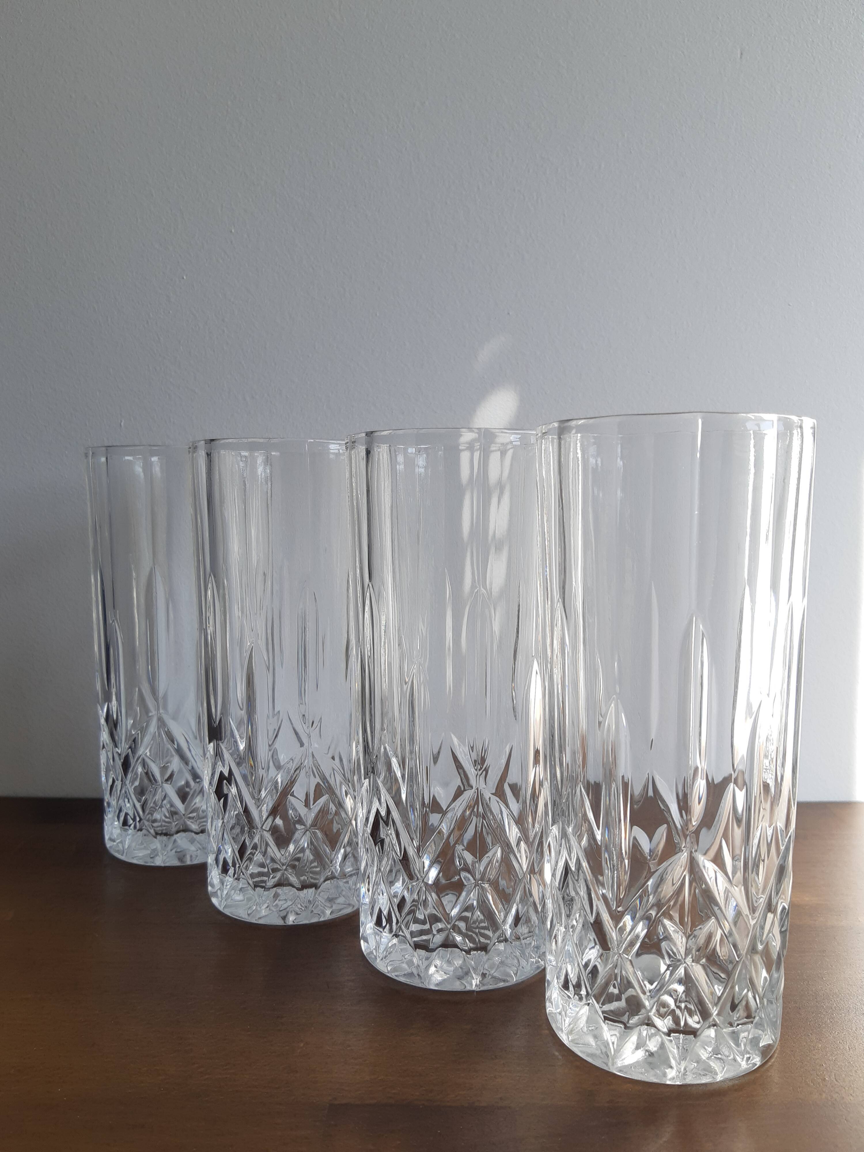 Set of 6 vintage water glasses