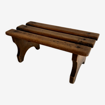 Wooden plant bench