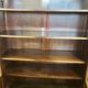 2-door cherry wood bookcase