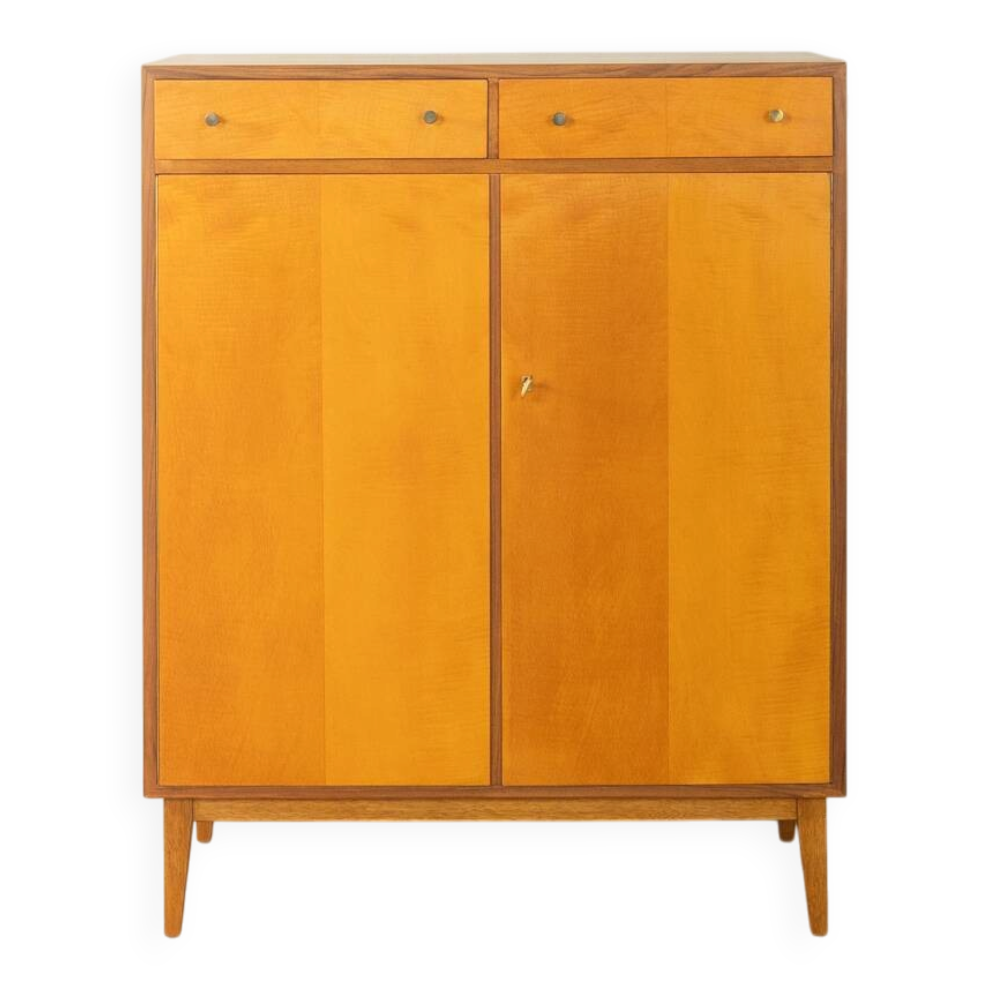 WK Möbel | Helmut Magg highboard, walnut and ash, 1950s