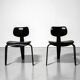 Pair of "SE 42" chairs by Egon Eiermann - Vintage