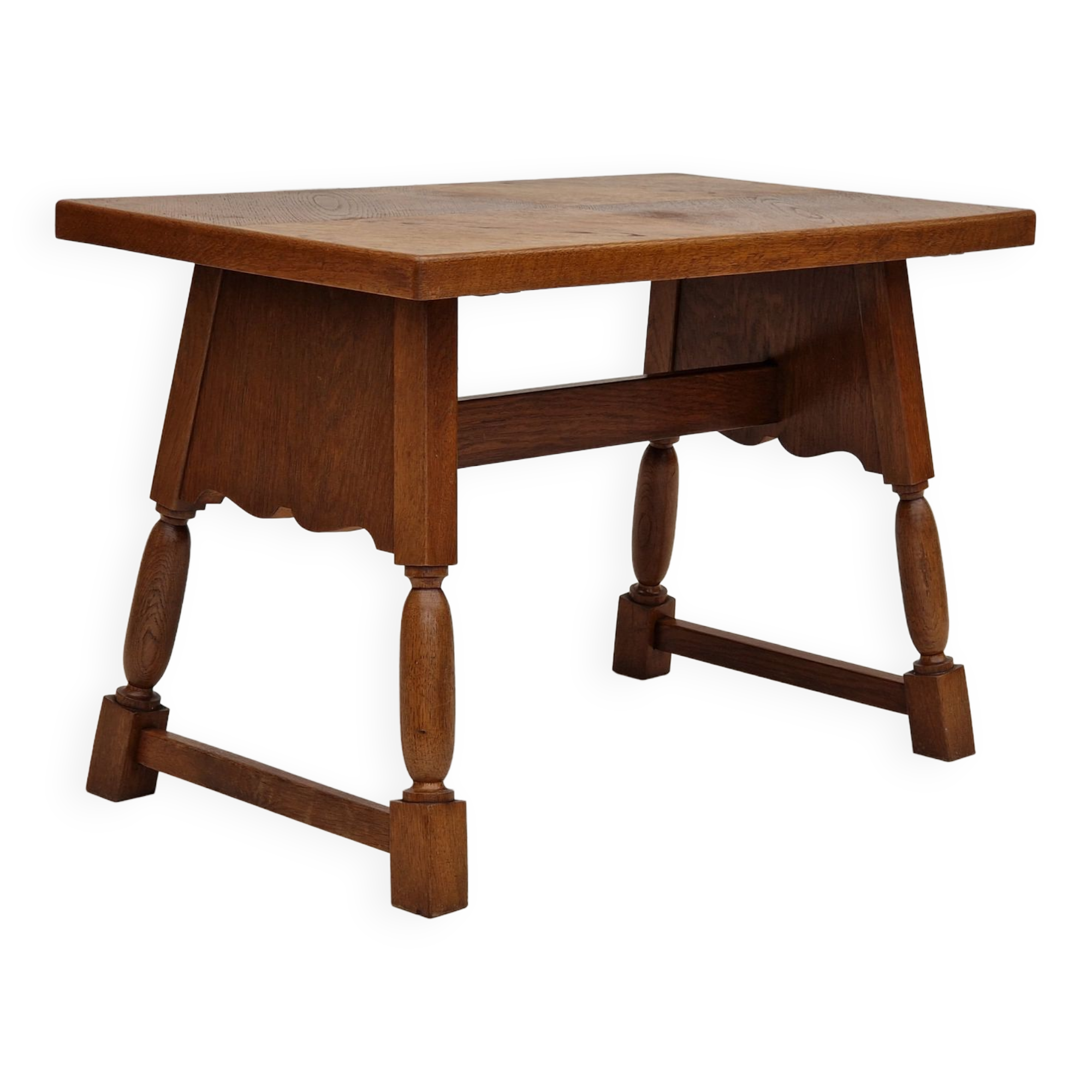 1950s, Danish design, oak wood coffee table, original condition.