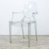 Louis Ghost transparent chair from Kartell.