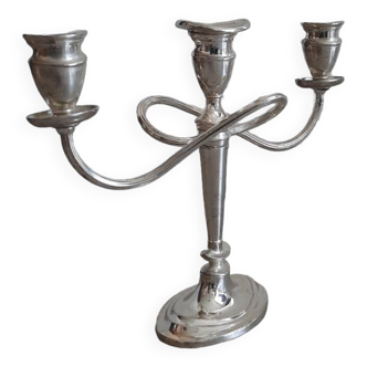 Silver plated candlestick