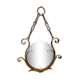 Massive wrought iron mirror  50x80cm