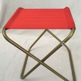 Pair of folding lail Lafuma stools