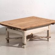 Antique pine coffee table – Central Europe, circa 1900
