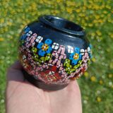 Ethnic pattern candle holder 🌸