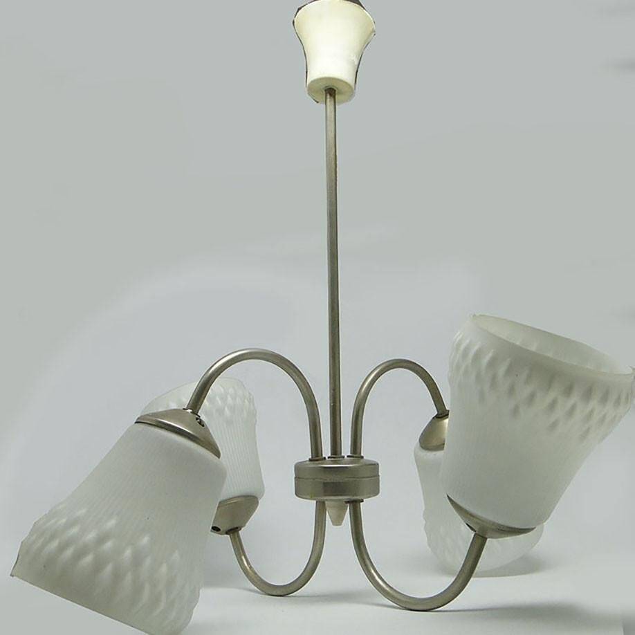 Mid-century style chandelier, Poland, 1970s