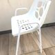 Lot de 4 fauteuils empilables années 60-70 en métal et plastique jardin