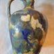 Paul Langeron blue glazed terracotta jug