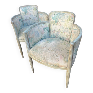 paire de fauteuils art