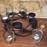 Metal crown photophore