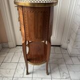 Table en chiffonnière d’époque Louis XV estampillée Pierre Roussel